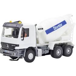 Viessmann Modelltechnik 8031 Car System H0 MB ACTROS 3-achs Betonmischer mit Rundumleuchten, weiß
