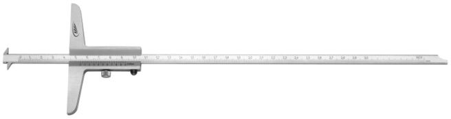 Jauge de profondeur 300mm règle de mesure à déport PREISSER ; Helios-Preisser (0292502)