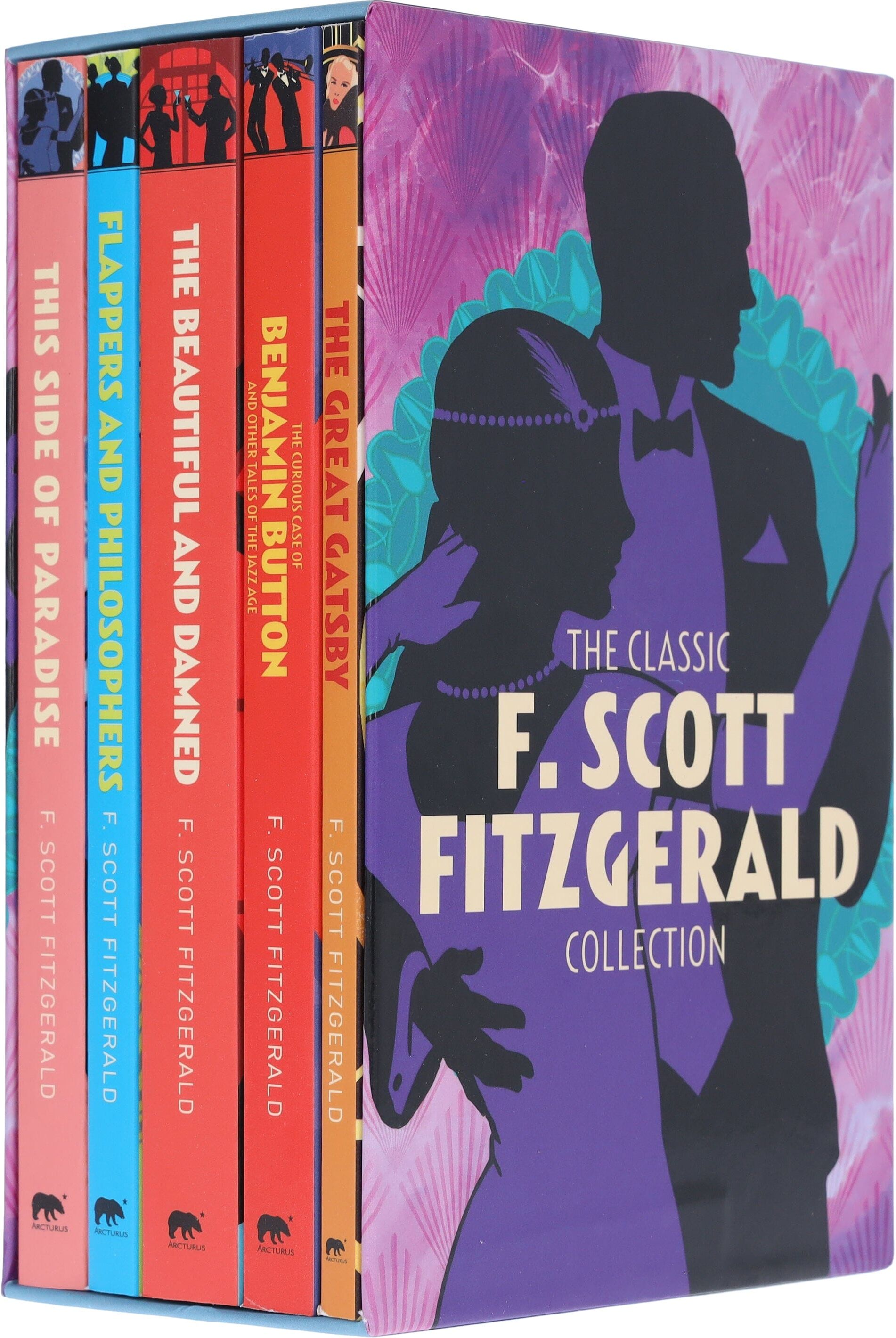 The Classic F. Scott Fitzgerald Collection 5 Books Box Set - Fiction - Paperback Arcturus Publishing Ltd