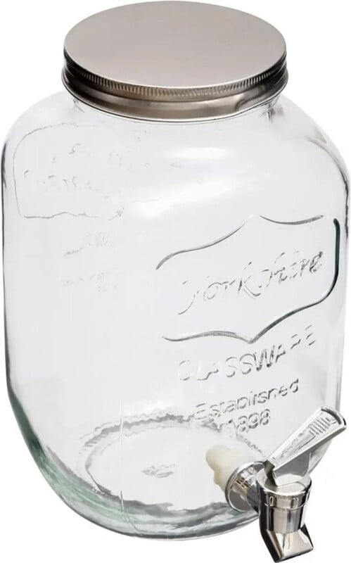 Secret de Gourmet Glazen drankdispenser, 8 l, Transparant