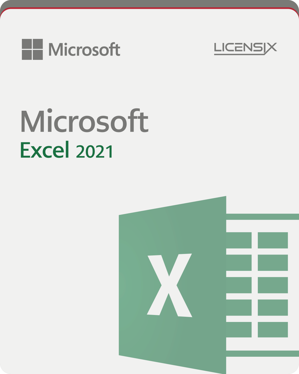 Microsoft Corporation Microsoft Excel 2021 Mac OS DG7GMGF0D7CZ:0002