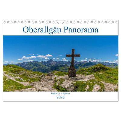 Oberallgäu Panorama (Wandkalender 2026 DIN A4 quer), CALVENDO Monatskalender