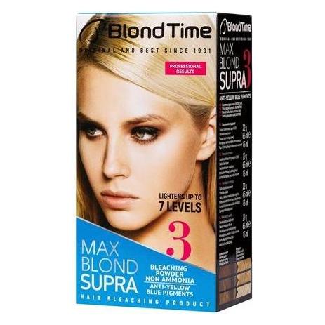 Blond Time Supra Max Hair Bleaching Product Ammonia Free Professional Results (57978581)