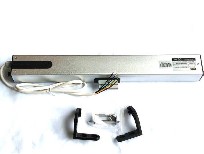 Actionneur de fenêtre à chaîne robuste 400 mm 220 V CA 4 fils, poussée 250 N, ouvre-fenêtre électrique automatique