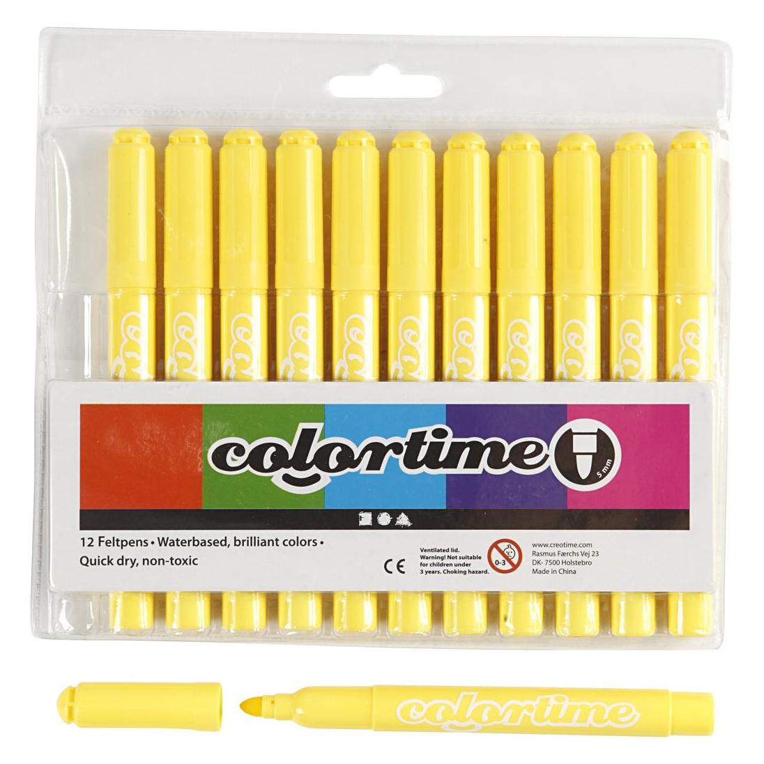 Creativ Company Hellblaue Jumbo -Marker, 12St. (12x) (5707167882252)