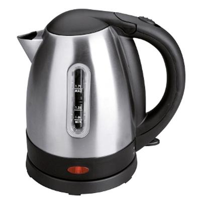 Lacor 69277 – Elektrischer Wasserkocher 1,7 l – 2400 W; Anzeigefenster für den Wasserstand. herausnehmbarer und waschbarer Filter