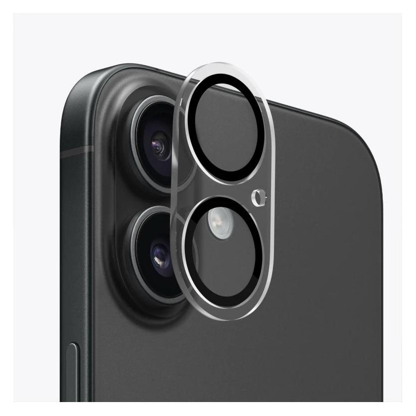 Mobile Origin Easy Lens Full Cover Schutzglas für das Objektiv für Apple iPhone 16/16 PLUS klar (1 Stk., Apple iPhone 16, Apple iPhone 16 Plus) (FRL-LGFC-i16-CLR)
