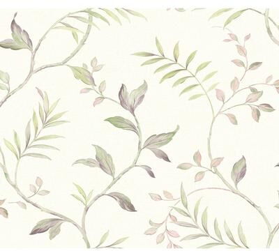 Seabrook Designs Vert Branch Trail Unpasted Wallpaper