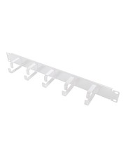 LogiLink Kabelmanagementleiste Hellgrau RAL 7035 1U 48,3 cm 19" (OR101G)