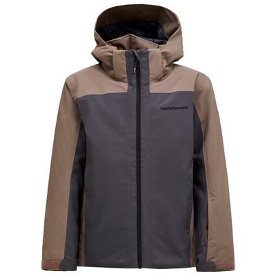 Peak Performance - Kid's Maroon Blocked Insulat - Skijacke Gr 130 grau