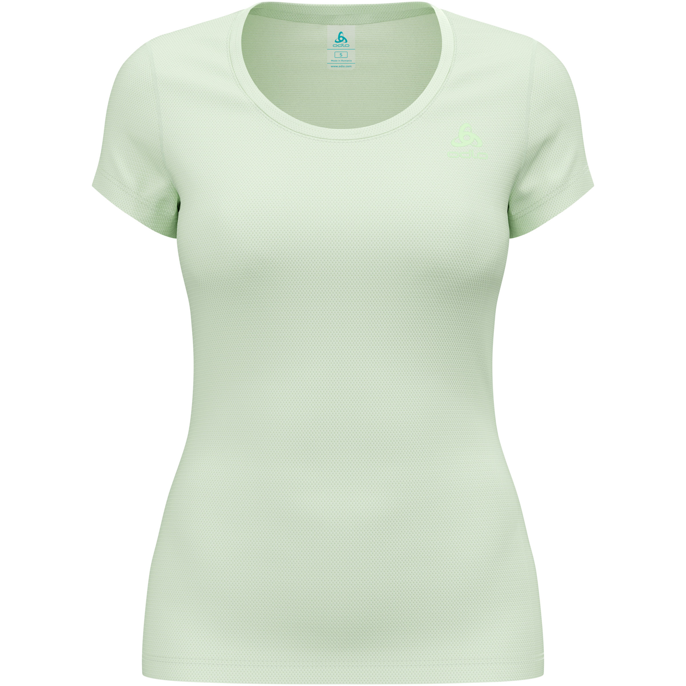 Odlo Active F-Dry Light Damen Kurzarm Unterhemden gruen Größe S