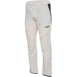 hummel, Unisex, Sporthose, Hmlblaze26 Athleisure Trackpants (L), Grau, Weiss, Schwarz