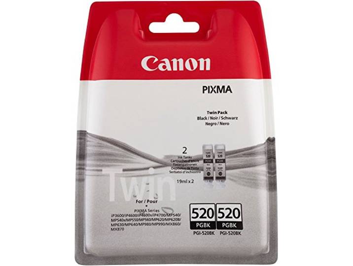 Canon PGI-520BK Twin Pack