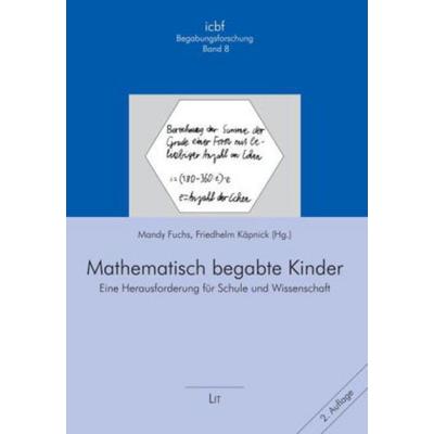 Mathematisch begabte Kinder, Taschenbuch von , Lit Verlag, 978-3-8258-1277-5