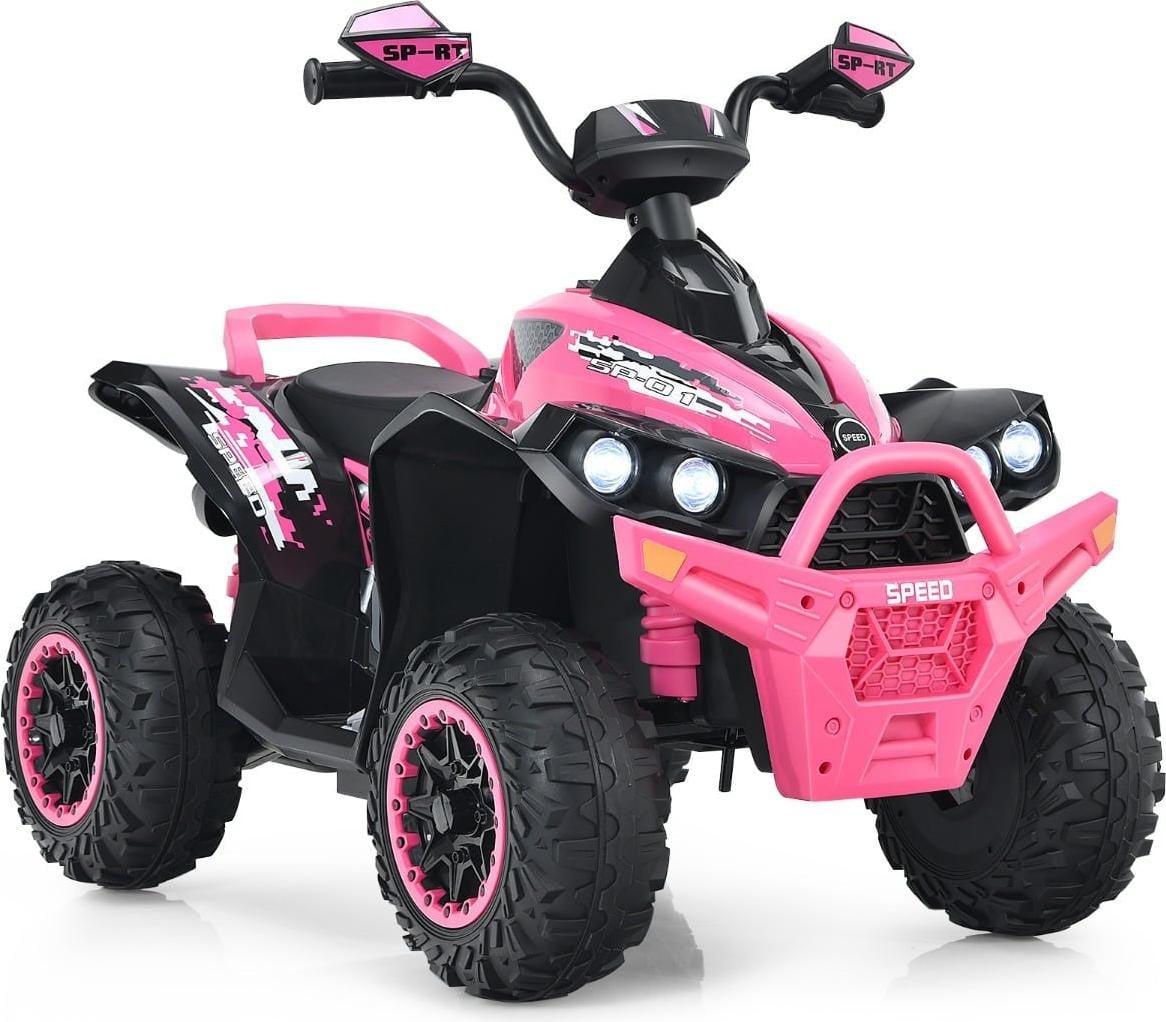 Northix Elektrische kinderquad met 12V, muziek en LED-verlichting
