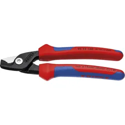 KNIPEX Kabelschere 160mm StepCut Mehrkomponenten-Hülle brüniert 95 12 160