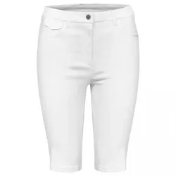 Cross W Stretch Damen Short Bermuda weiss