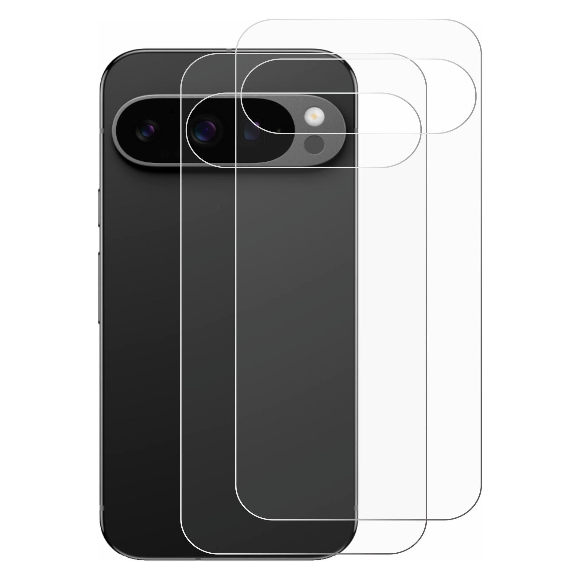 ScreenLeaf Schutzfolie für Google Pixel 9 Pro (Rückseite) Displayschutz Display Schutz Folie Klar Transparent (Google Pixel 9 Pro) (6156017)