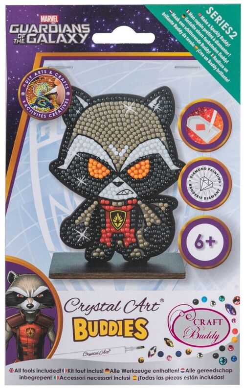 CRYSTAL ART Kit figurine à diamanter Rocket