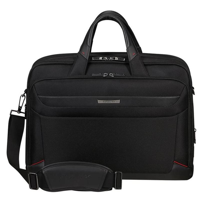 Samsonite Pro-DLX6 shoulder bag 17.3 inch, black (17.30", Universal) (147142-1041)