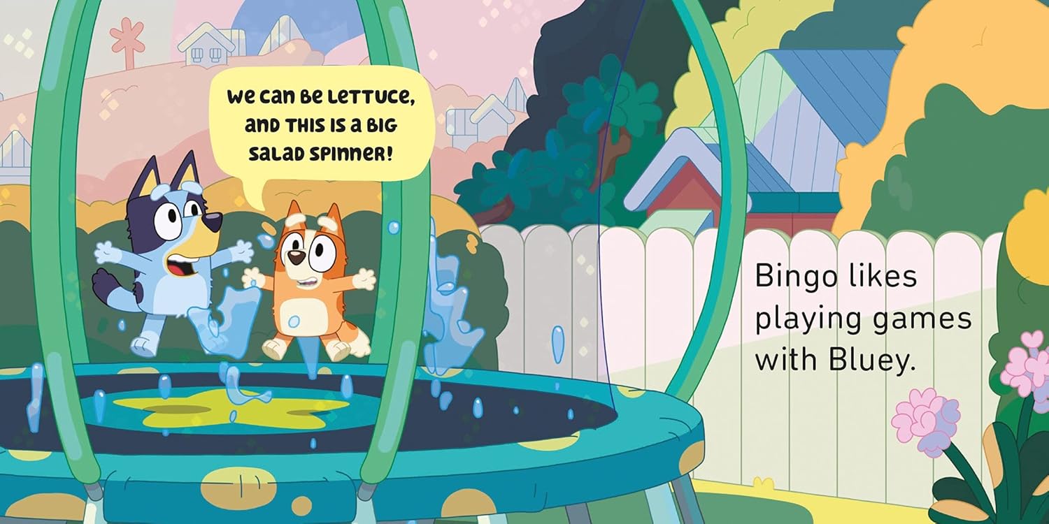 Ladybird Bluey: Little Library 4 Board Books Collection Set   Bluey & Bingo Mini Books for Babies, Toddlers & Preschool Children