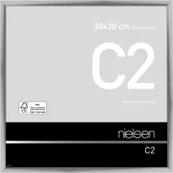 Nielsen Bilderrahmen C2 Aluminium Silber / 30 x 30