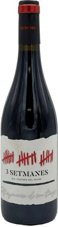 Vino Tinto 3 Setmanes Negre 2025 de Carviresa - 75cl, 14% - España