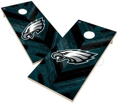 Skip's Garage Philadelphia Eagles Regulation 2x4 Cornhole Boards - V8