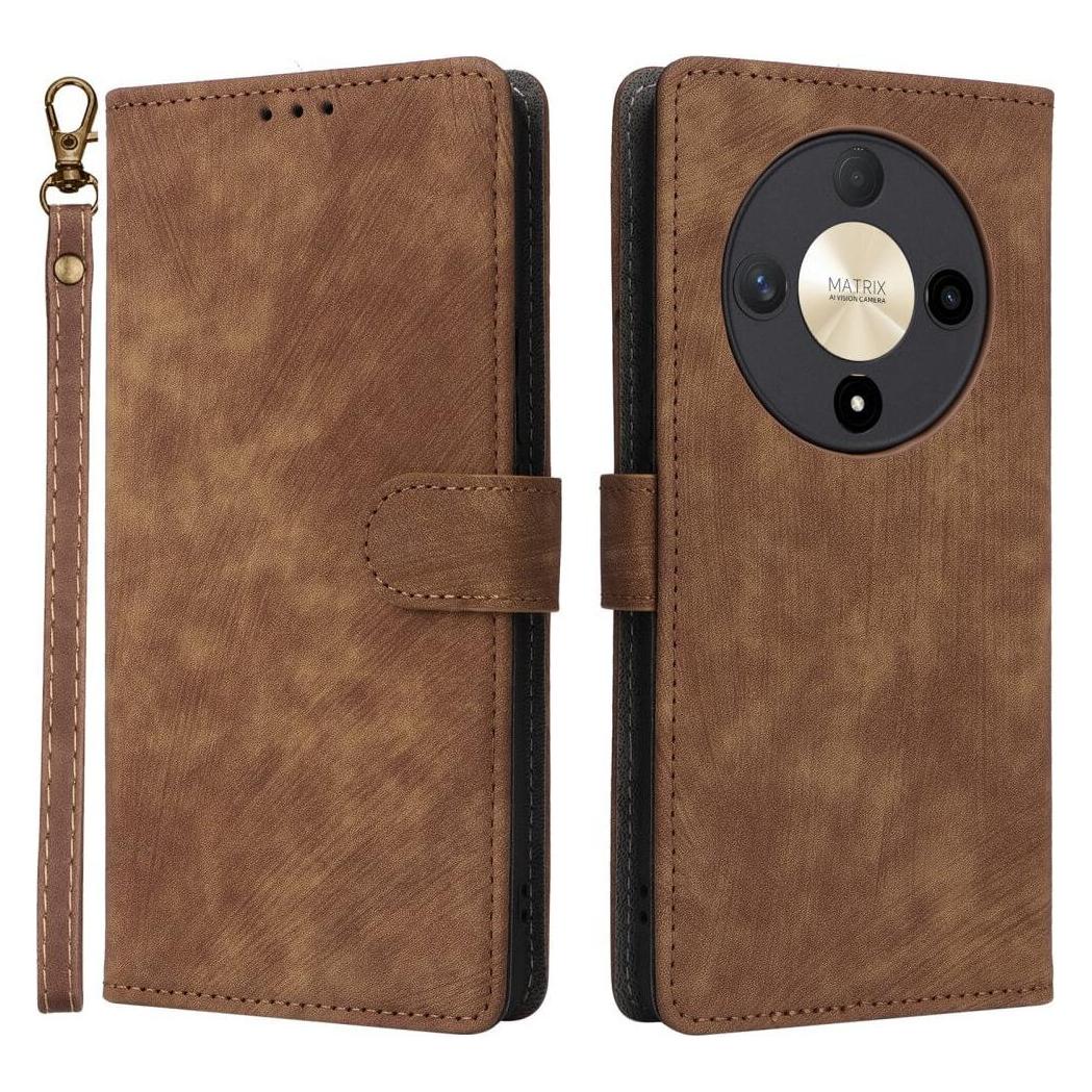 Cover-Discount Honor Magic6 Lite - Etui mit RFID Blocker braun (Honor Magic6 Lite) (660167817E)