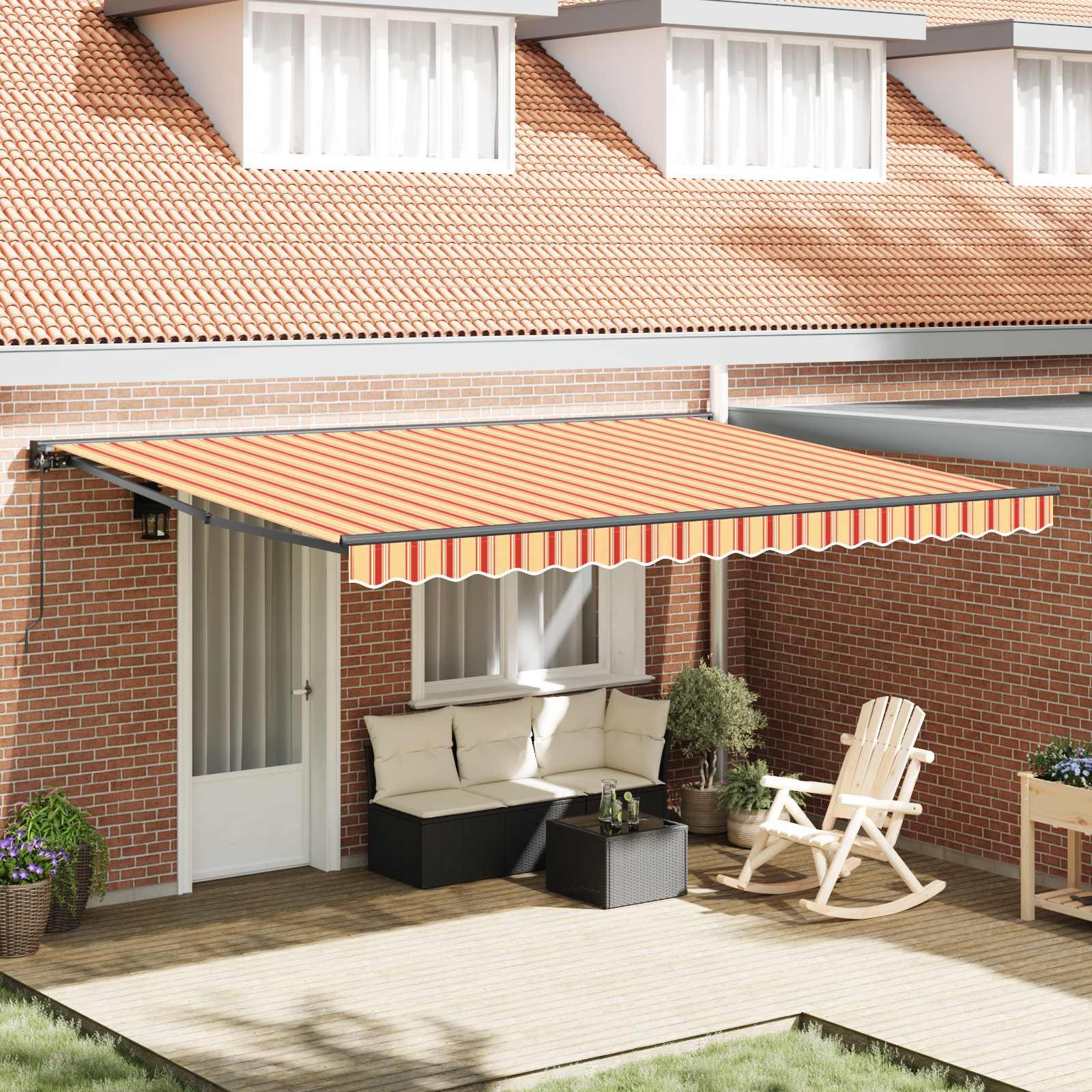 Maison Exclusive - Markisenrahmen Mehrfarbig 450 x 300 cm