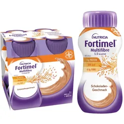 Fortimel Multifibre 1.5kcal Schokoladengeschmack 4X200 ml