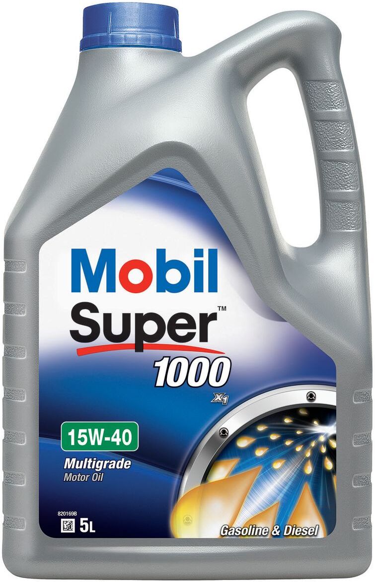 Moottoriöljy Mobil 157307 1000 X1 15w40 5l
