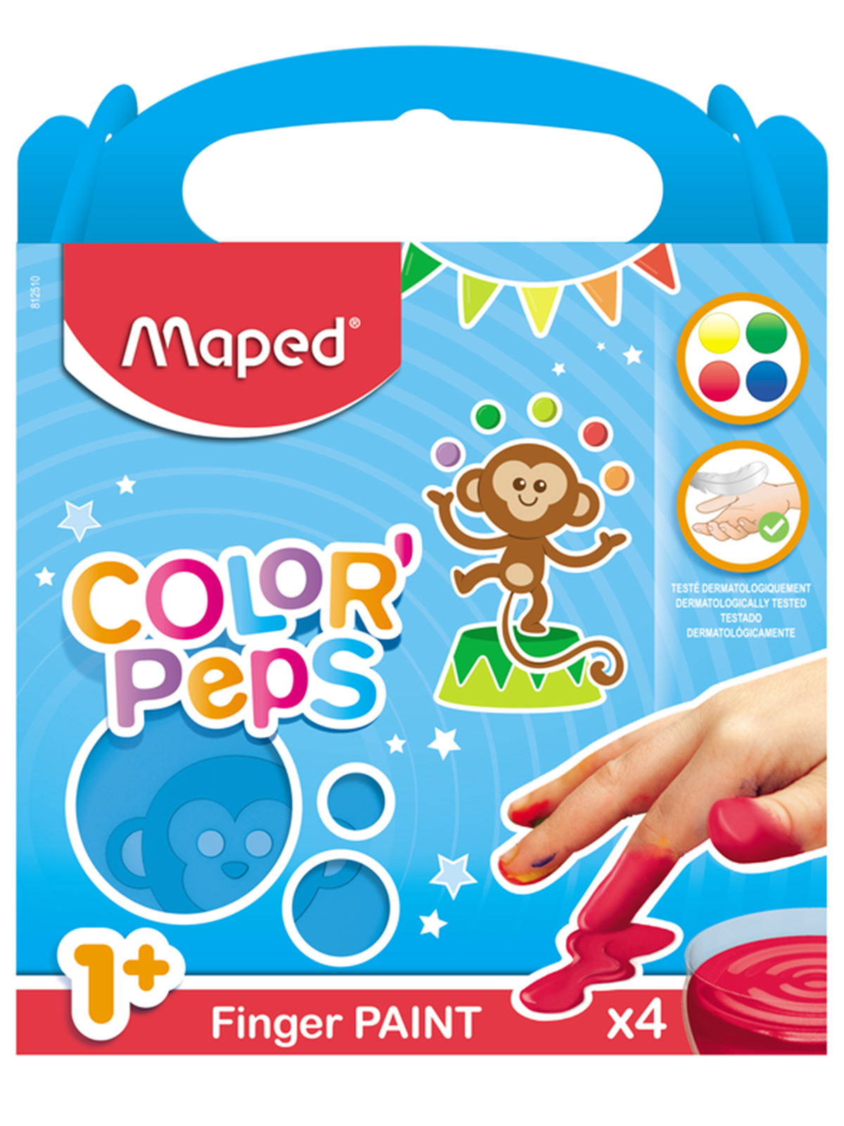 Maped Color'Peps My First Finger paint x4