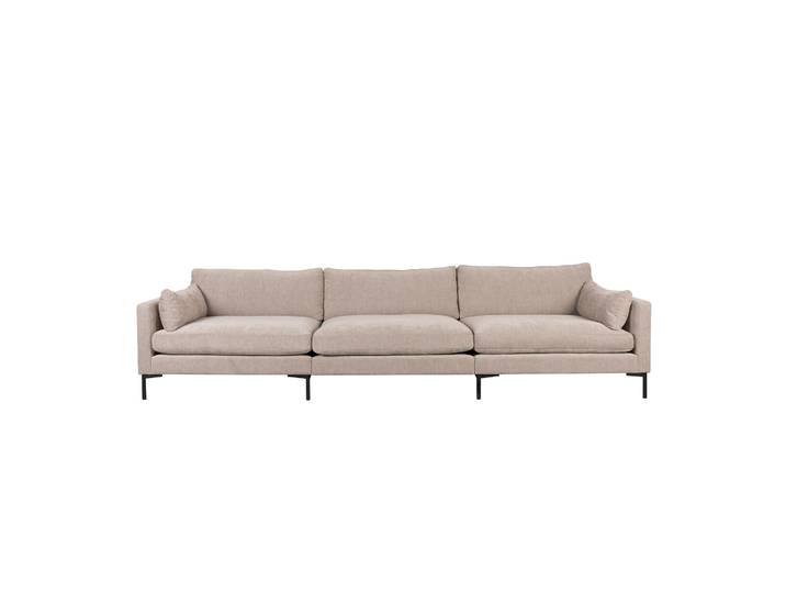 4-Sitzer Loungesofa Zuiver Summer, 335 x 101 cm, Beige/latte, Neu, Eleganz & Komfort - Ideal für entspannte Stunden