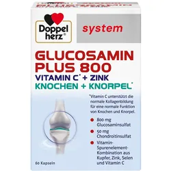 DOPPELHERZ Glucosamin Plus 800 system Kapseln 60 St