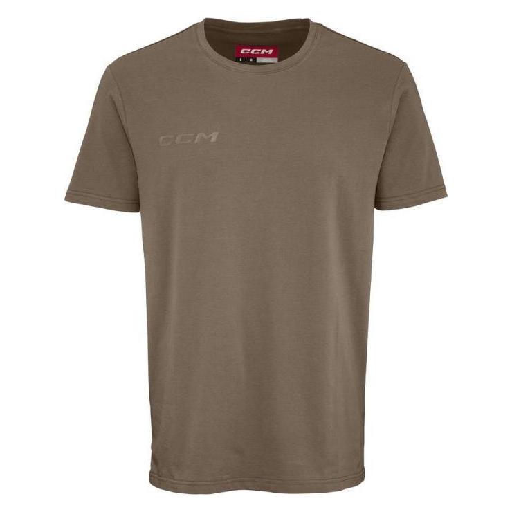CCM Core YTH Kurzarm-T-Shirt (YTH L, Dunkelbraun (Major Brown)) (L) (58986325)