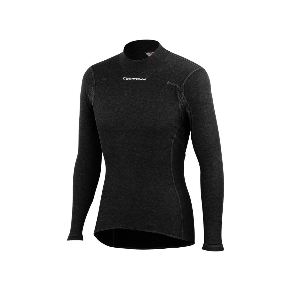 Camisola Castelli Flanders Warm Preta, Tamanho M Homem
