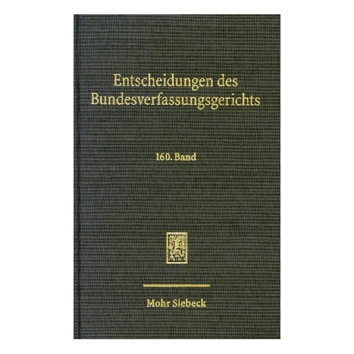 Mohr Siebeck Entscheidungen des Bundesverfassungsger (Deutsch, Mitglieder Des Bundesverfassungsgerichts) (41282017)