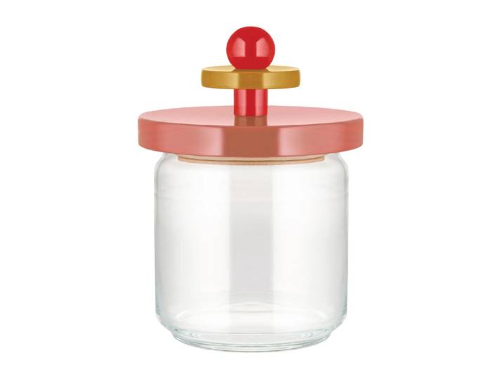 Alessi Bocal de rangement Twergi 0,75 L Rose