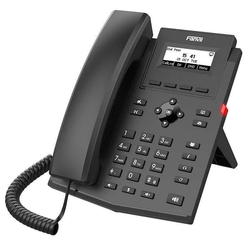 Fanvil X301G IP-telefoon, zwart - VoIP-telefoon