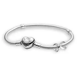 Pandora 28922 Damen-Armband Starter-Set Silber Für Immer & Ewig, 21 cm