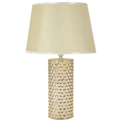 Belldeco, Tischlampe, Lampa stołowa Belideco Lampa stołowa GLAM, ceramiczna, złota, Ø 30x47,5 cm