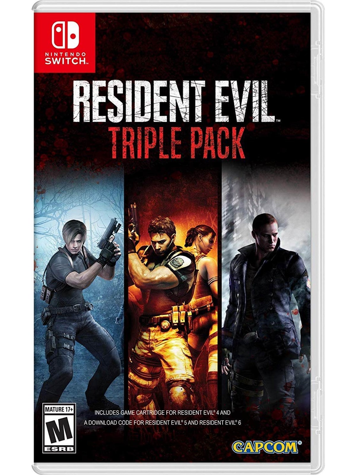 Resident Evil Triple Pack - Nintendo Switch - Horror - PEGI 18