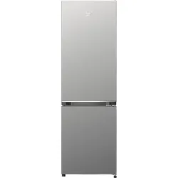 BEKO B3RCSO256XB Kühlgefrierkombination (C, 262 l, 1770 mm hoch, Edelstahl-Look)