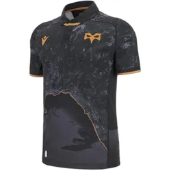 Macron, Herren, Fussballtrikot, Heimtrikot Ospreys 2025/26 (L), Schwarz