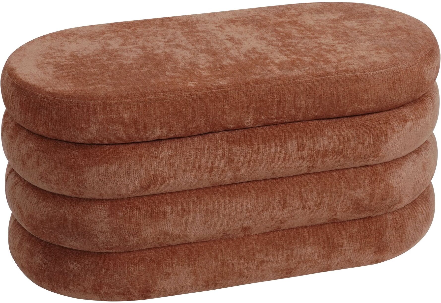 Pouf Amicasa HSNP11 ONDA Marrone