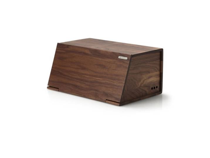 Brotkasten Continenta Walnuss B 40 T 26 cm - Material: Nussbaum - Brotkasten