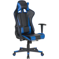 Beliani Gamer, Gaming Stuhl, Blau