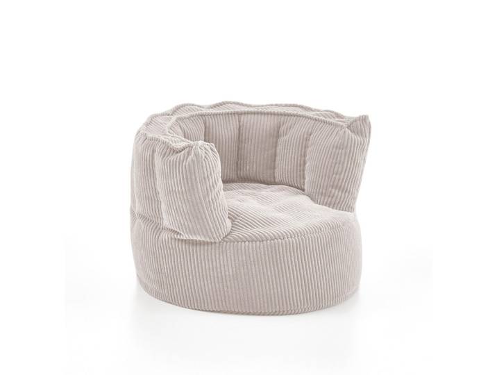 Homes & Jones Sitzsack Snuggle Kids in Beige - gemütliches Design - Top Qualität für Ihr Zuhause B/H/T: 75x55x72 cm, Naturmaterialen, 75x55x72 cm, Wohnzimmer, Sessel, Sitzsäcke, XXL Sitzsäcke