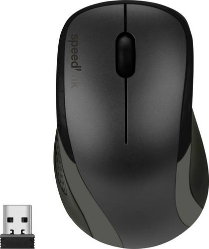SpeedLink KAPPA Maus Funk Optisch Schwarz 3 Tasten 1600 dpi